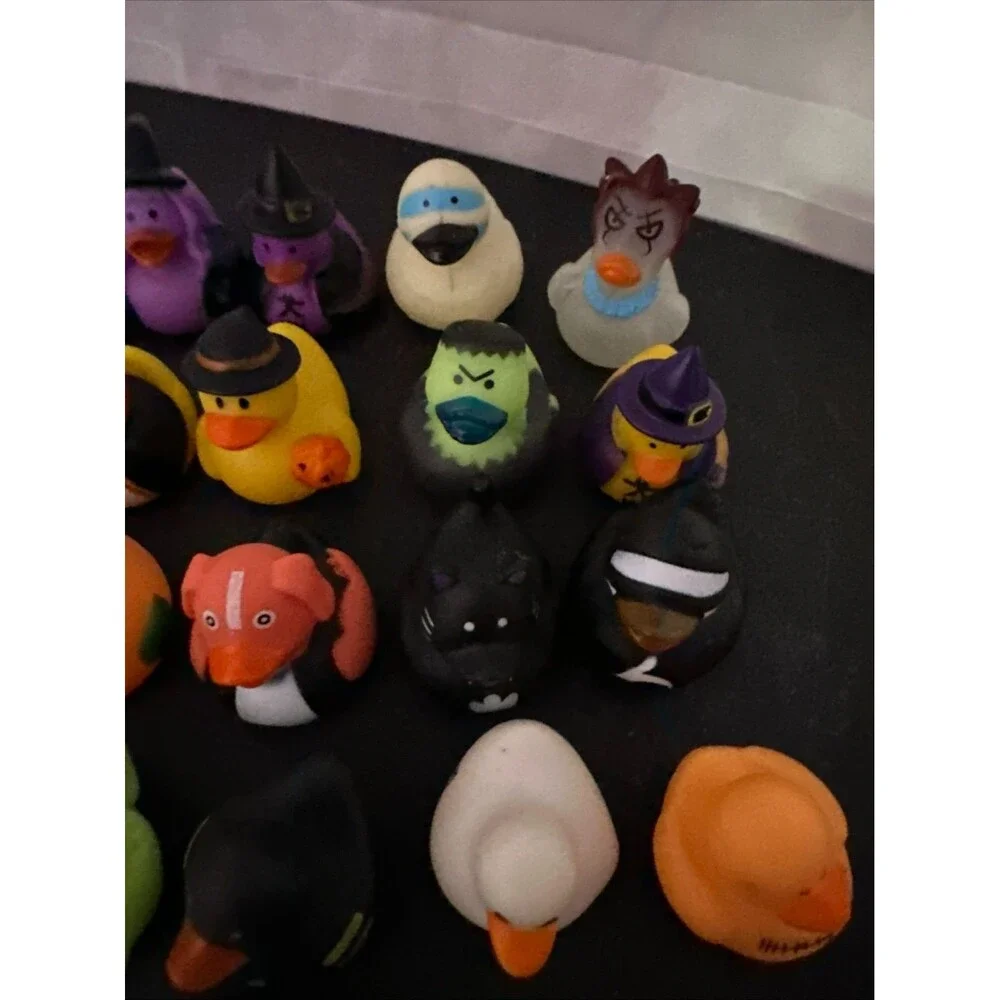 Halloween Themed Rubber Duckies Lot of 20 Party Favors Decorations